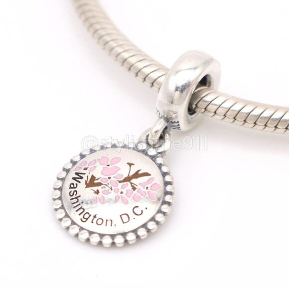 Authentic PANDORA Rare Special Edition Washington DC Charm - USB791169-G049 - Picture 1 of 10